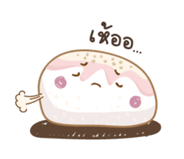 Mochigo - Strawberry and Mochi (Thai.) sticker #1651934