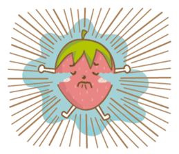 Mochigo - Strawberry and Mochi (Thai.) sticker #1651935