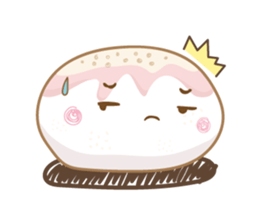 Mochigo - Strawberry and Mochi (Thai.) sticker #1651936