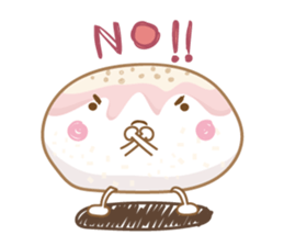 Mochigo - Strawberry and Mochi (Thai.) sticker #1651942