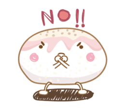 Mochigo - Strawberry and Mochi (Thai.) sticker #1651942