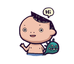 Cave Couple sticker #1651953