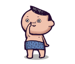 Cave Couple sticker #1651956