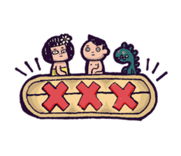 Cave Couple sticker #1651967