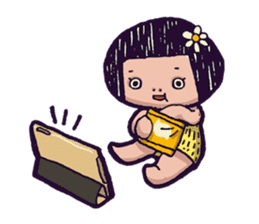 Cave Couple sticker #1651977