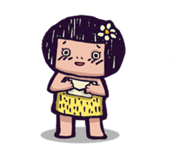 Cave Couple sticker #1651978