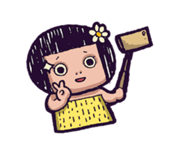 Cave Couple sticker #1651979