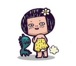 Cave Couple sticker #1651983