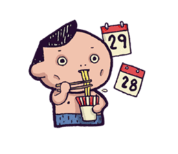 Cave Couple sticker #1651985