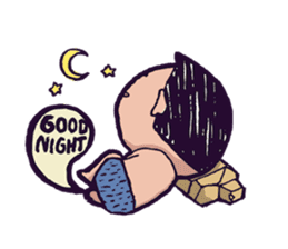 Cave Couple sticker #1651987