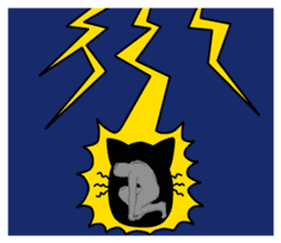 youkai nyamago sticker #1653448