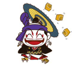 kabuki  lovely character sticker #1653835