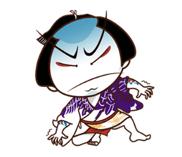 kabuki  lovely character sticker #1653839