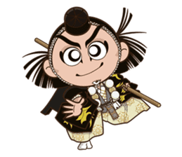 kabuki  lovely character sticker #1653841