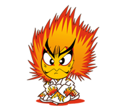 kabuki  lovely character sticker #1653847