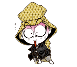 kabuki  lovely character sticker #1653851