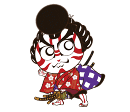 kabuki  lovely character sticker #1653855