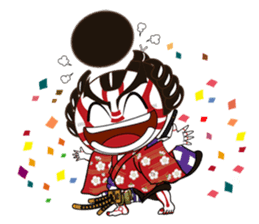 kabuki  lovely character sticker #1653856