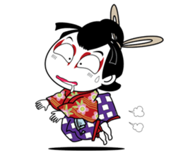 kabuki  lovely character sticker #1653861