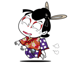 kabuki  lovely character sticker #1653861