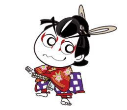 kabuki  lovely character sticker #1653862