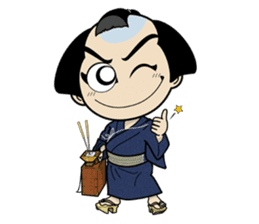 kabuki  lovely character sticker #1653864