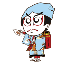kabuki  lovely character sticker #1653869