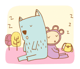 Majory and Jamila : The Space travelers sticker #1654357