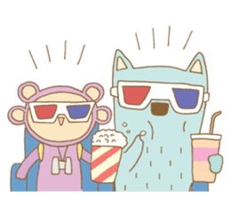 Majory and Jamila : The Space travelers sticker #1654359