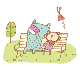 Majory and Jamila : The Space travelers sticker #1654383