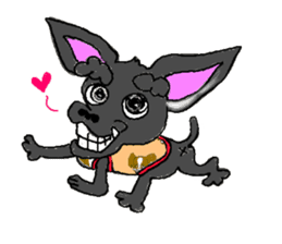 Ugliest Dog Caviko sticker #1654414