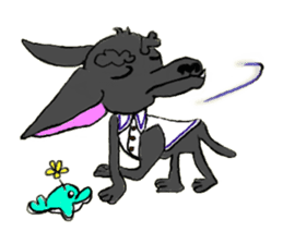 Ugliest Dog Caviko sticker #1654416
