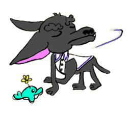 Ugliest Dog Caviko sticker #1654416
