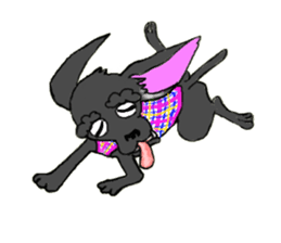 Ugliest Dog Caviko sticker #1654425