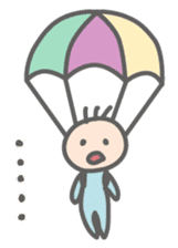Parachute Babies (English ver.) sticker #1654993