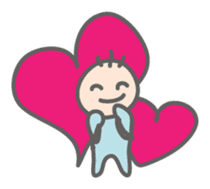 Parachute Babies (English ver.) sticker #1655000