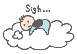 Parachute Babies (English ver.) sticker #1655002