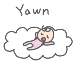 Parachute Babies (English ver.) sticker #1655005