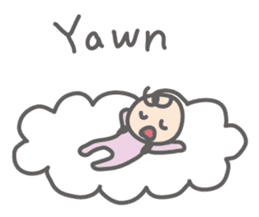 Parachute Babies (English ver.) sticker #1655005