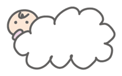 Parachute Babies (English ver.) sticker #1655021