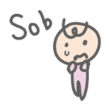 Parachute Babies (English ver.) sticker #1655023
