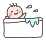 Parachute Babies (English ver.) sticker #1655028