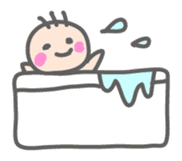 Parachute Babies (English ver.) sticker #1655028