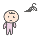 Parachute Babies (English ver.) sticker #1655031