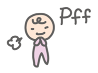 Parachute Babies (English ver.) sticker #1655032