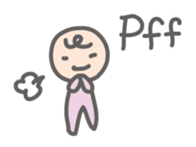 Parachute Babies (English ver.) sticker #1655032