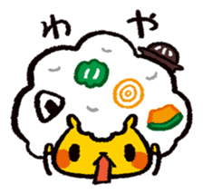 JIN-kun of JINGISUKAN ver2 sticker #1655065