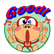 Funky Monkey! sticker #1655116