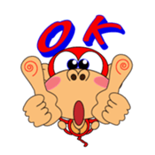 Funky Monkey! sticker #1655119