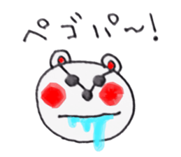 korea bear sticker #1655378